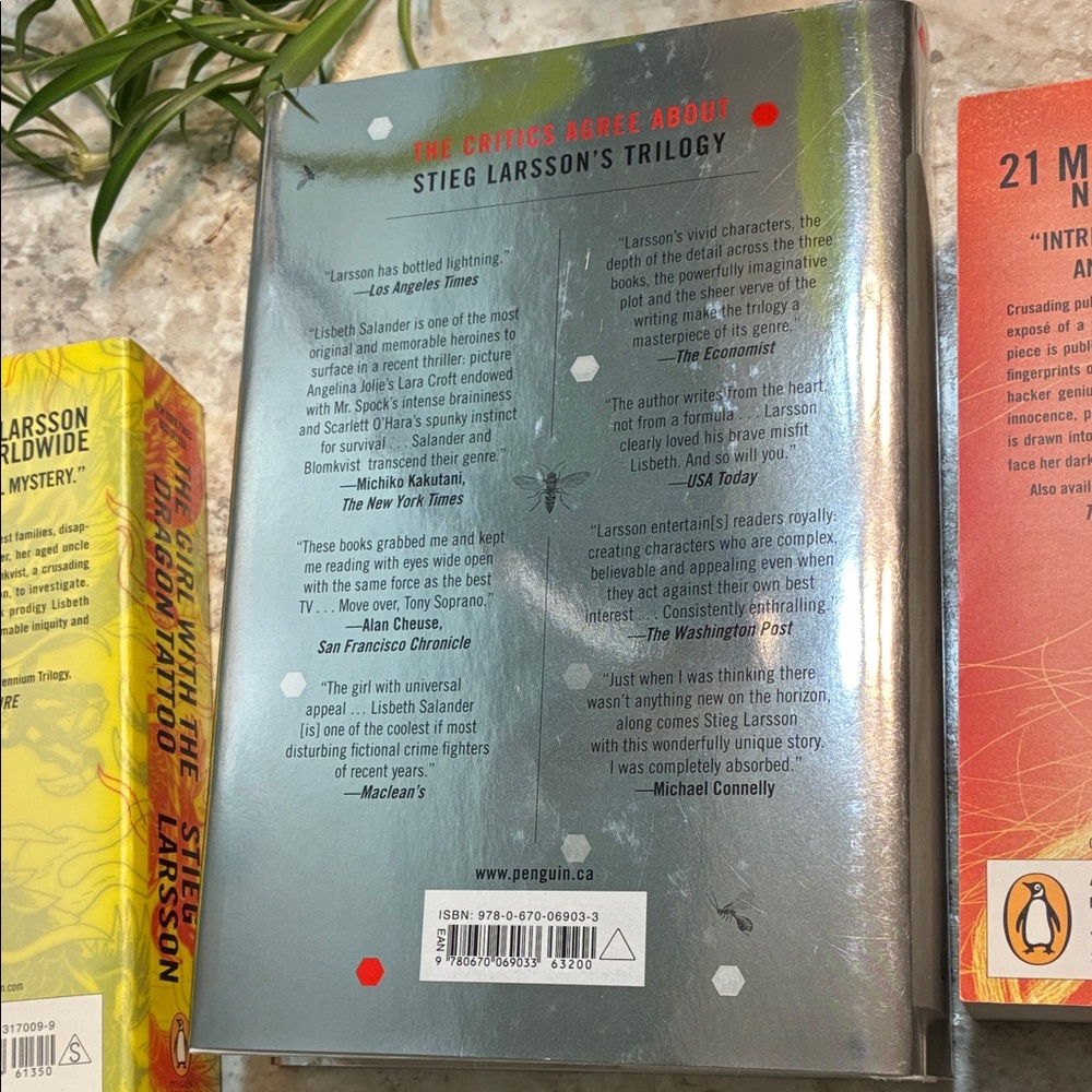 Stieg Larsson Millennium Trilogy Book Set; International Bestseller; Thriller - Picture 5 of 7
